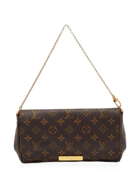 Louis Vuitton Pre-Owned 2014 MM Monogram Favorite shoulder bag Brown 1198260