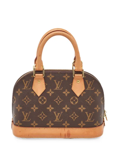Louis Vuitton Pre-Owned BB Alma Monogram canvas tote bag Brown 1186200