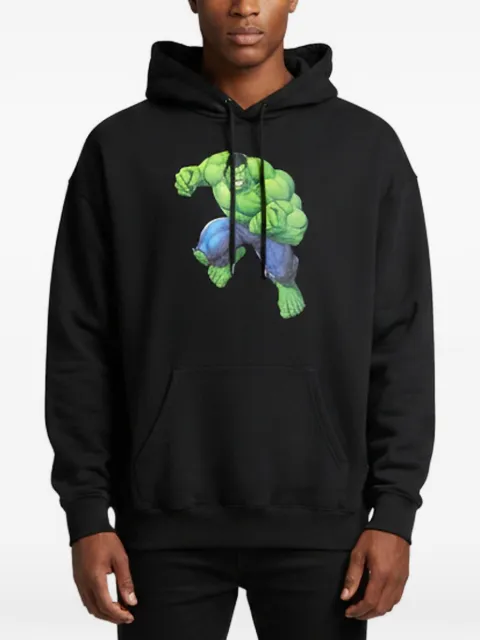 Balenciaga Pre-Owned x Marvel Hulk-print oversized hoodie Black 1358429