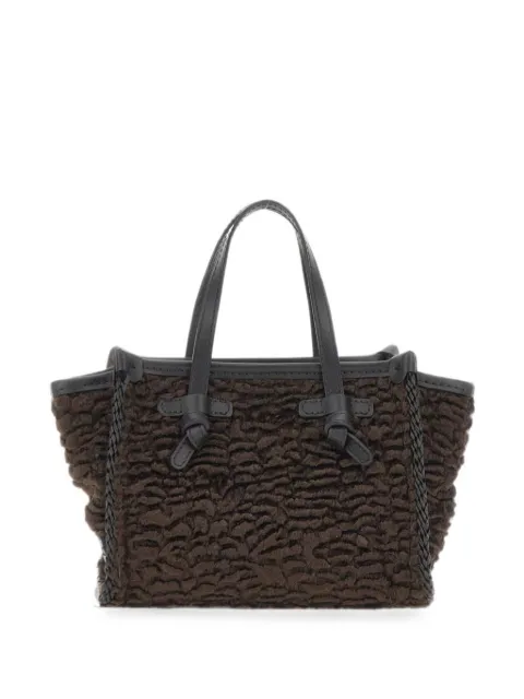 MARCELLA CLUB Miss Marcella animal-motif tote bag Brown BS12455