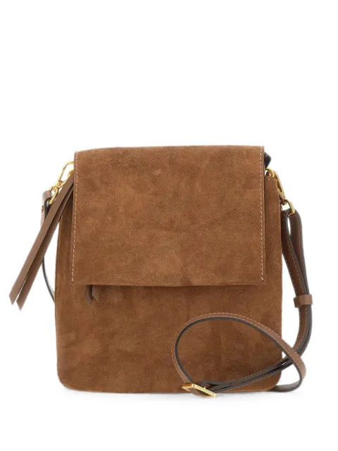 GIANNI CHIARINI Three suede shoulder bag Brown BS12296CMPLCOGNAC