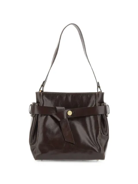GIANNI CHIARINI Miranda leather shoulder bag Brown BS12638RALPH