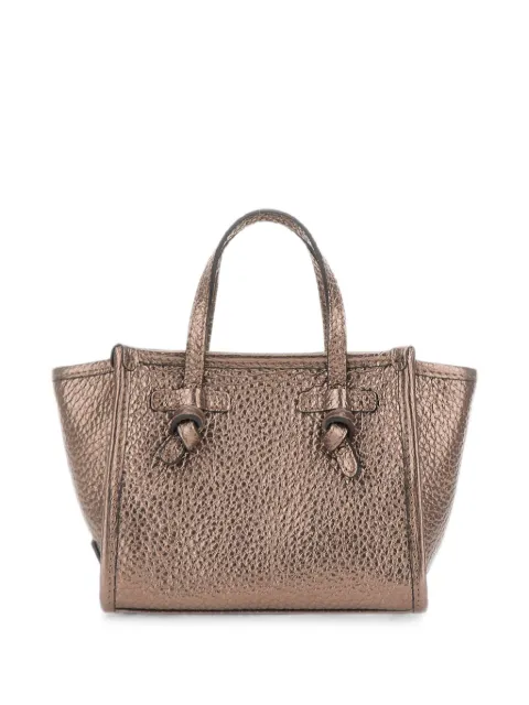 GIANNI CHIARINI small Miss Marcella leather tote bag Brown BS8065BBLTU