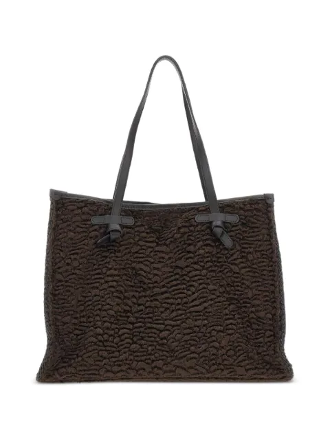 MARCELLA CLUB Marcella faux-fur tote bag Brown BS12460ZRNATMORO