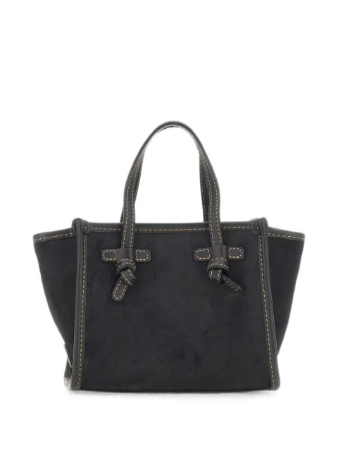 MARCELLA CLUB Miss Marcella suede handbag Black BS8065CMPLNERO