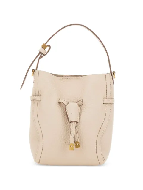 GIANNI CHIARINI Sienna hammered-leather tote bag Neutrals BS11785RNGDBLTUALABASTER