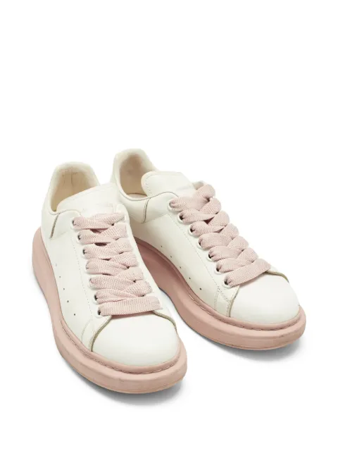 Alexander McQueen Pre-Owned Oversized lace-up sneakers White 1328668