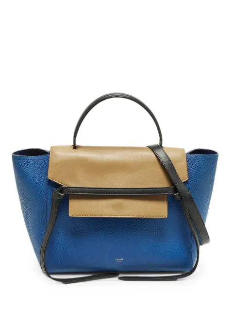 Celine Pre-Owned Belt top tote bag Blue 1332171