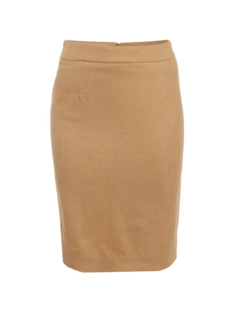 Loro Piana Pre-Owned fitted pencil mini skirt Neutrals 1310484