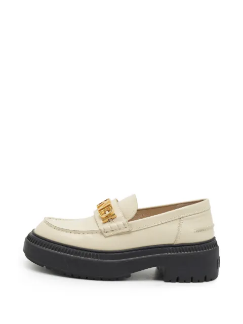 Fendi Pre-Owned Fendigraphy platform loafers Neutrals 1342883