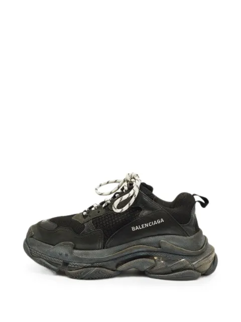 Balenciaga Pre-Owned Triple S mesh sneakers Black 1334793