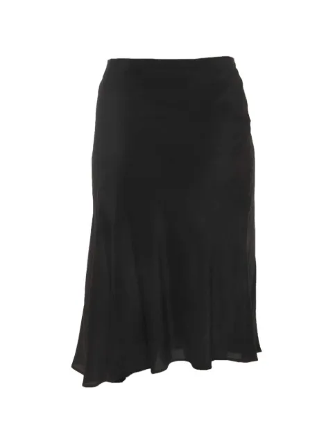 Burberry Pre-Owned flared midi skirt Black 1318678