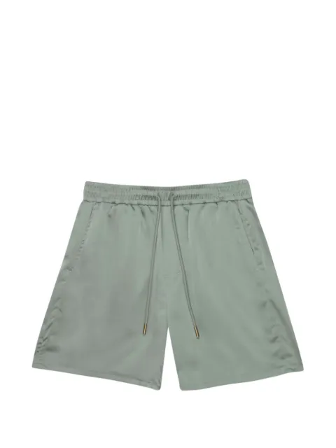 Honor The Gift satin-finish drawstring shorts Green HTG260261004SAGE