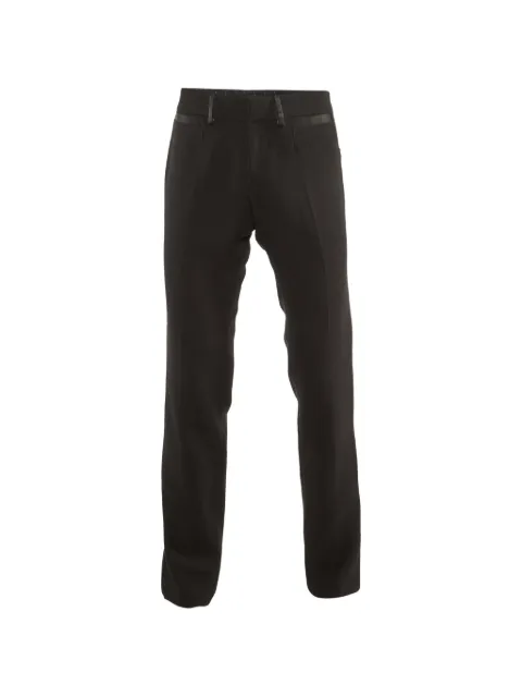 D&G PreOwned tailored wool trousers Black 1162117