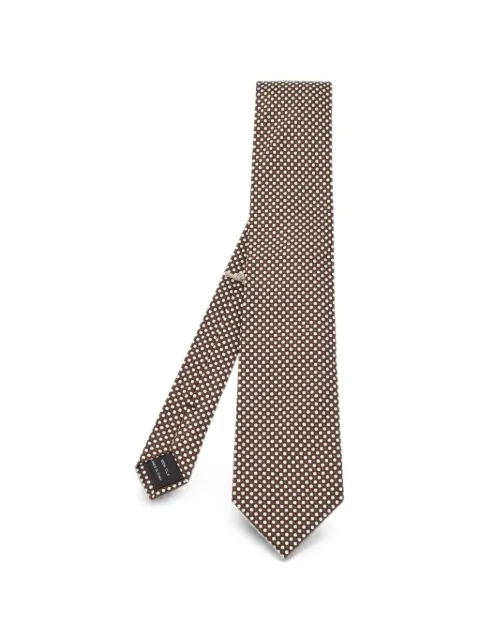 Tom Ford Vintage polka-dot tie Brown 1348785