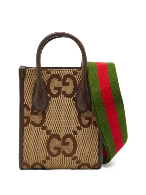 Gucci Pre-Owned Jumbo GG mini bag Brown 1206480