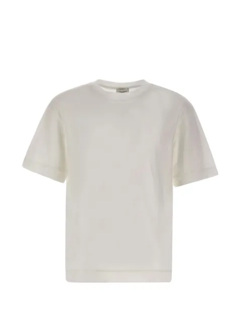 Paolo Pecora central-stitch T-shirt White F01340541101
