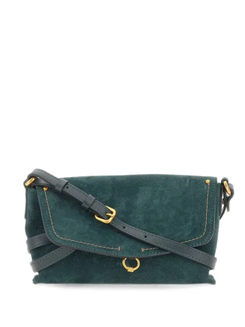 GIANNI CHIARINI small Eugenia leather shoulder bag Green BS12310