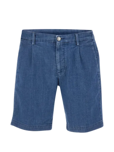 Re-Hash Gimmy pleated denim shorts Blue B070R4