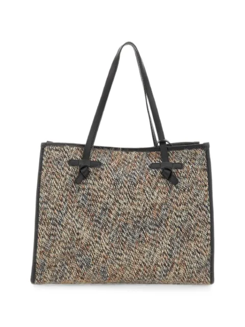 MARCELLA CLUB Marcella bouclé-effect tote bag Neutrals BS6850JMPRNERO