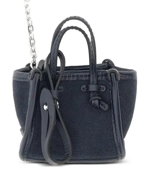 GIANNI CHIARINI Marcella bag-shaped keychain Blue BSMMARCEL08CMNOTTURNO