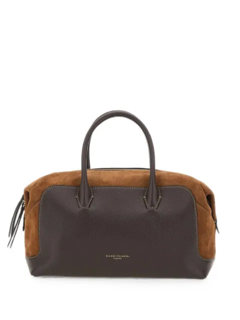 GIANNI CHIARINI Gemma suede tote bag Brown BS12241