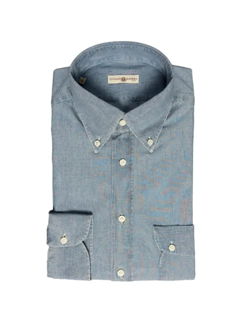 Luciano Barbera blue shirt Blue 1554207241762
