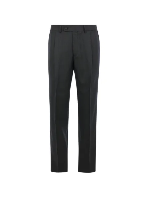 Caruso pleated-front tailored trousers Green SR18AZ5007140730