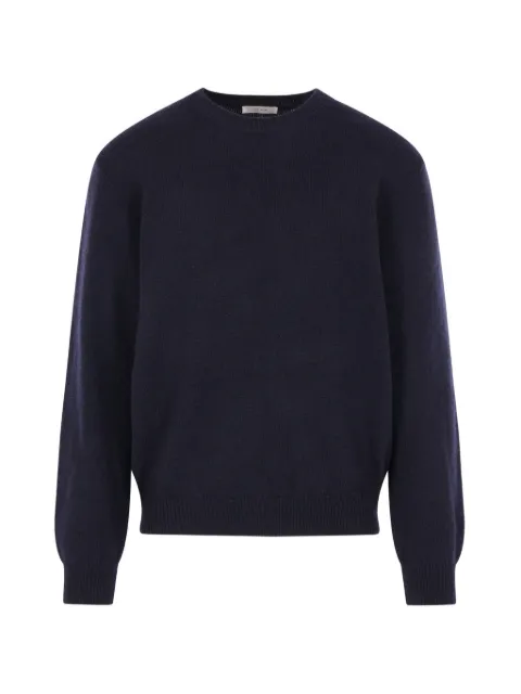 The Row Cyrus crew-neck sweater Blue 1436Y782