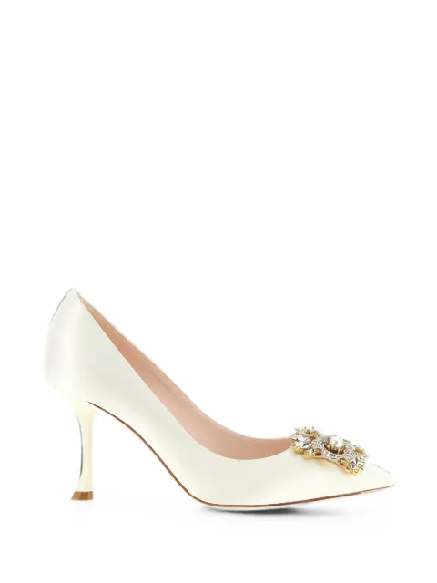 Roger Vivier Efflorescence heeled pumps White RVW53031500RS0
