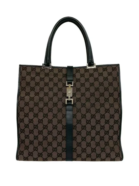 Gucci Pre-Owned 2000-2015 GG Canvas Jackie tote bag Brown ZNALSMV1GMBKA6OO