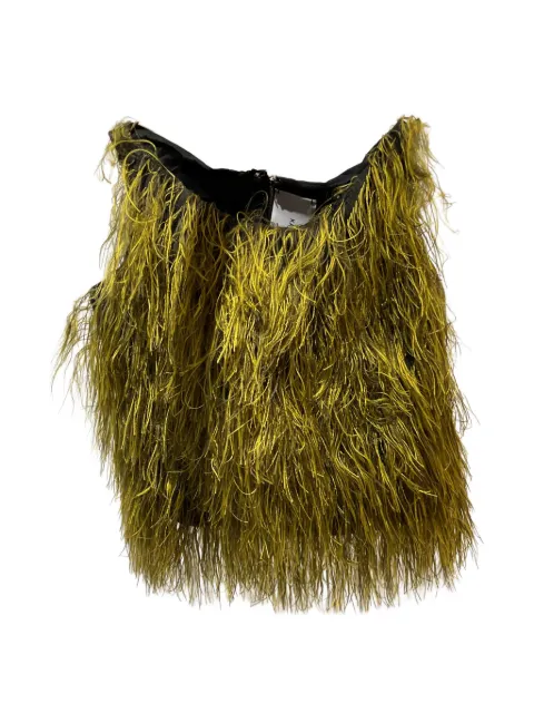 Kata Szegedi Elo feather-effect top Green KSTO26711