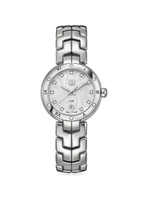 TAG Heuer Link diamond 29mm watch Silver WAT1413BA0954