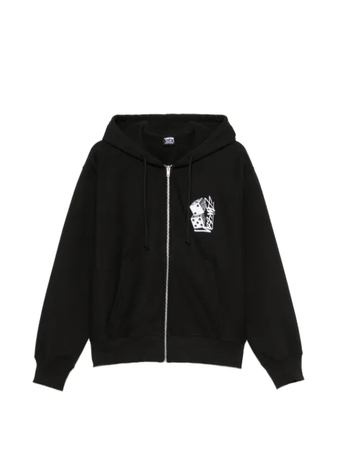 Stüssy zip-up hoodie Black 1975187
