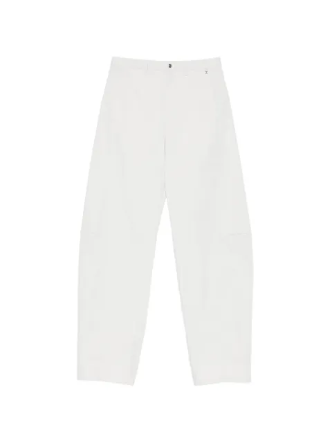 Herno diagonal-pocket trousers Grey PT00059DR12531