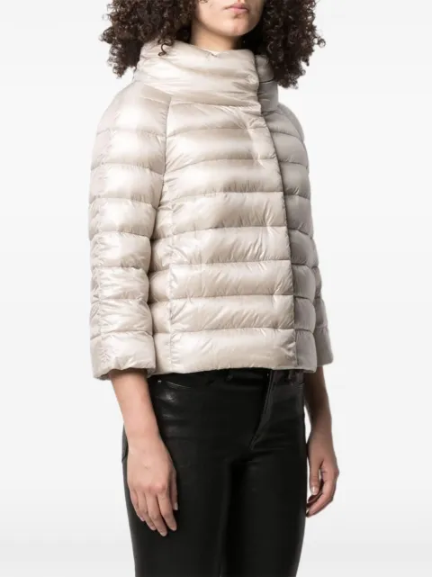 Herno Aminta padded jacket Neutrals PI0046DIC12017