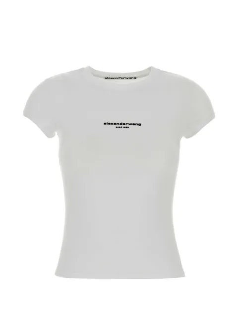 Alexander Wang logo-print T-shirt White 1CC3261361