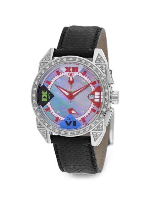 Locman Italy Cavallo Pazzo 38mm watch Purple 161GRAYDCBKKS