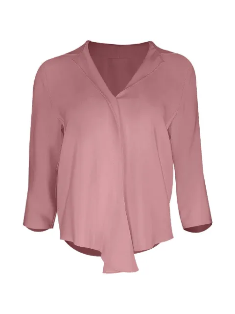 Peter Cohen Frolic draped-front blouse Pink 3396FPBLOSSOM