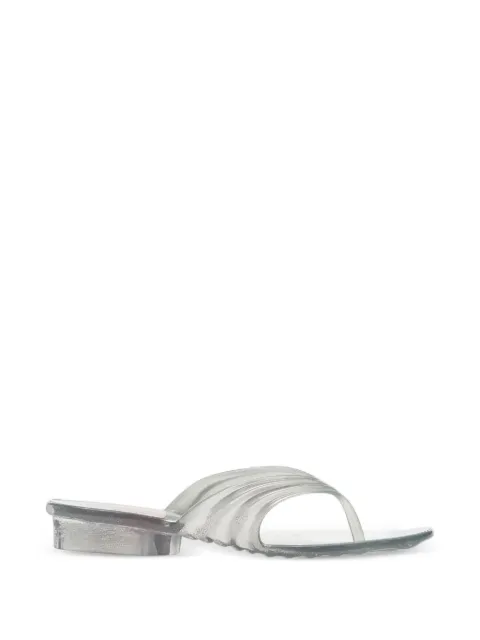 Melissa sculpted thong-strap sandals White M36151BZ127
