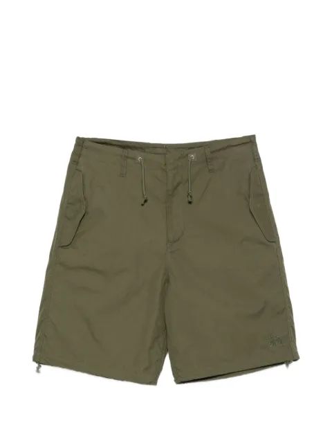 Stüssy drawstring-waist shorts Green 112357