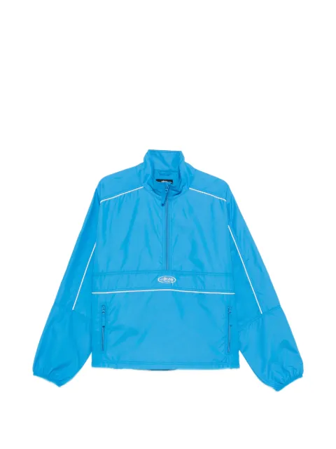 Stüssy logo-embroidered windbreaker Blue 115905