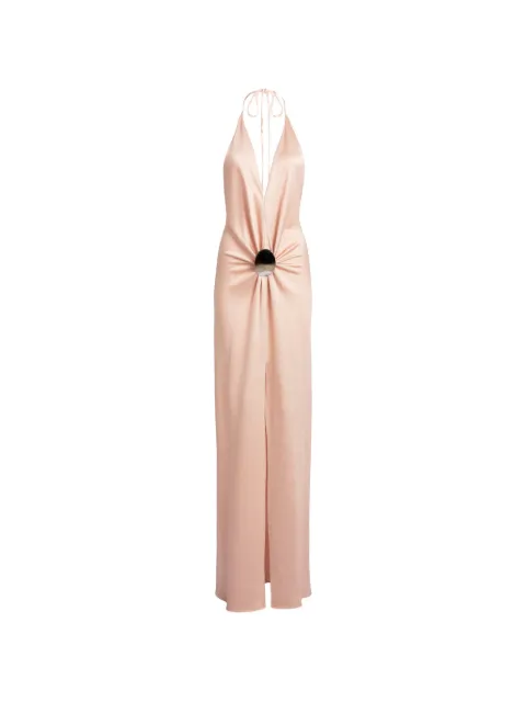 Silvia Tcherassi Rowan hardware-detail maxi dress Pink ST261388