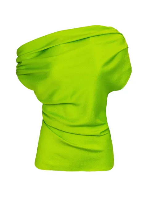 Silvia Tcherassi Buchi draped jersey Green ST261377