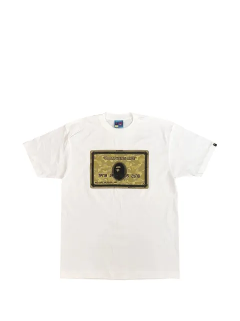 A BATHING APE® graphic-print T-shirt White BAPE035