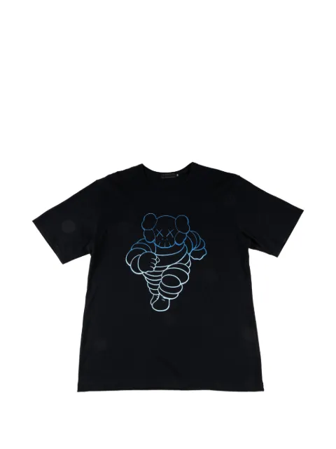 KAWS Chum-print T-shirt Black KAWS202519
