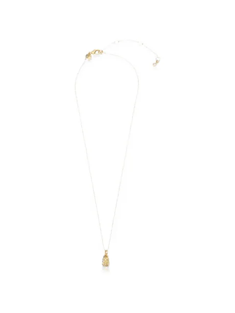 Kate Spade crystal-embellished pineapple-motif necklace Gold KO9270