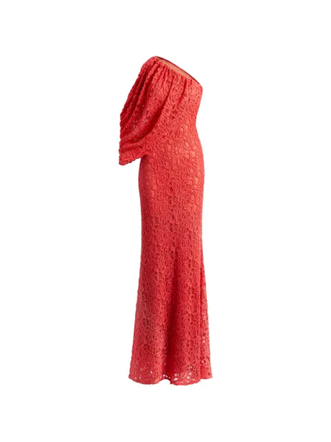 Silvia Tcherassi Terry one-shoulder maxi dress Red ST26400