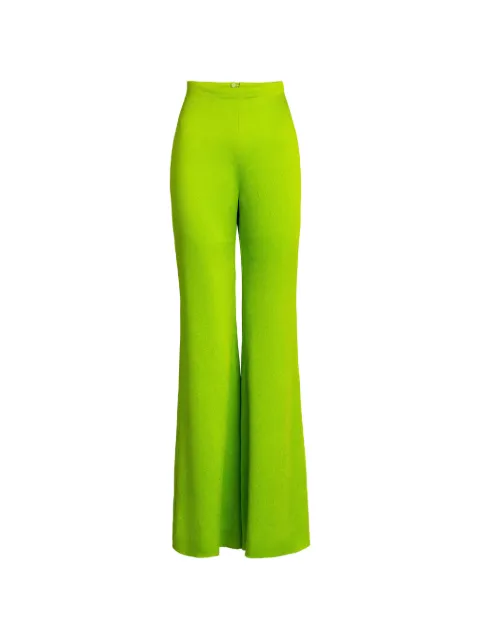 Silvia Tcherassi Palermo flared trousers Green ST261378