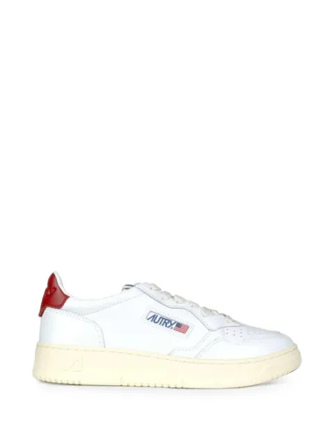 Autry Medalist leather sneakers White AULWLL33